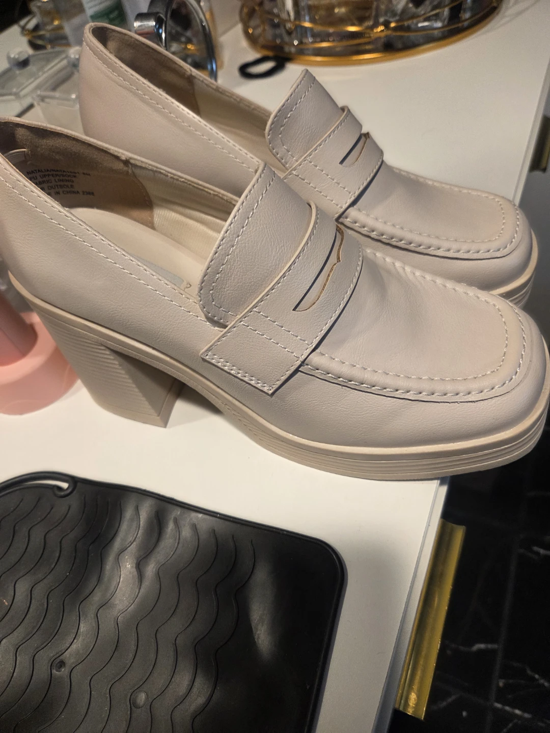 Michael Kors Women's Brown Logo Wedge Sandals Size 8
