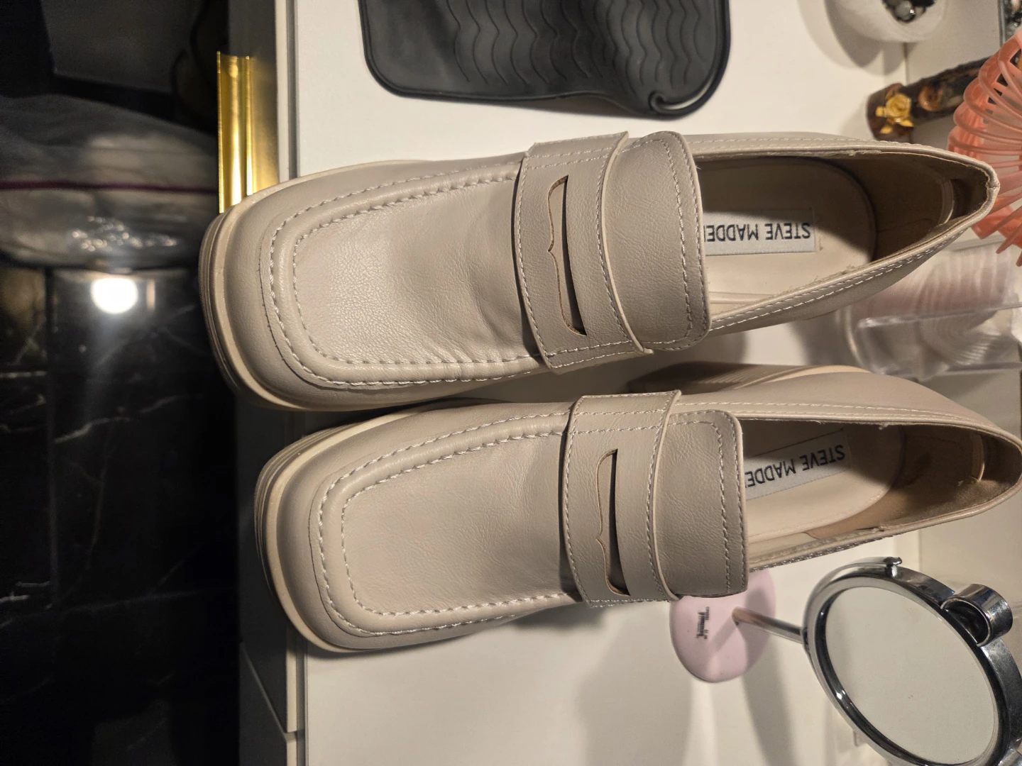 Michael Kors Women's Brown Logo Wedge Sandals Size 8 - photo 2