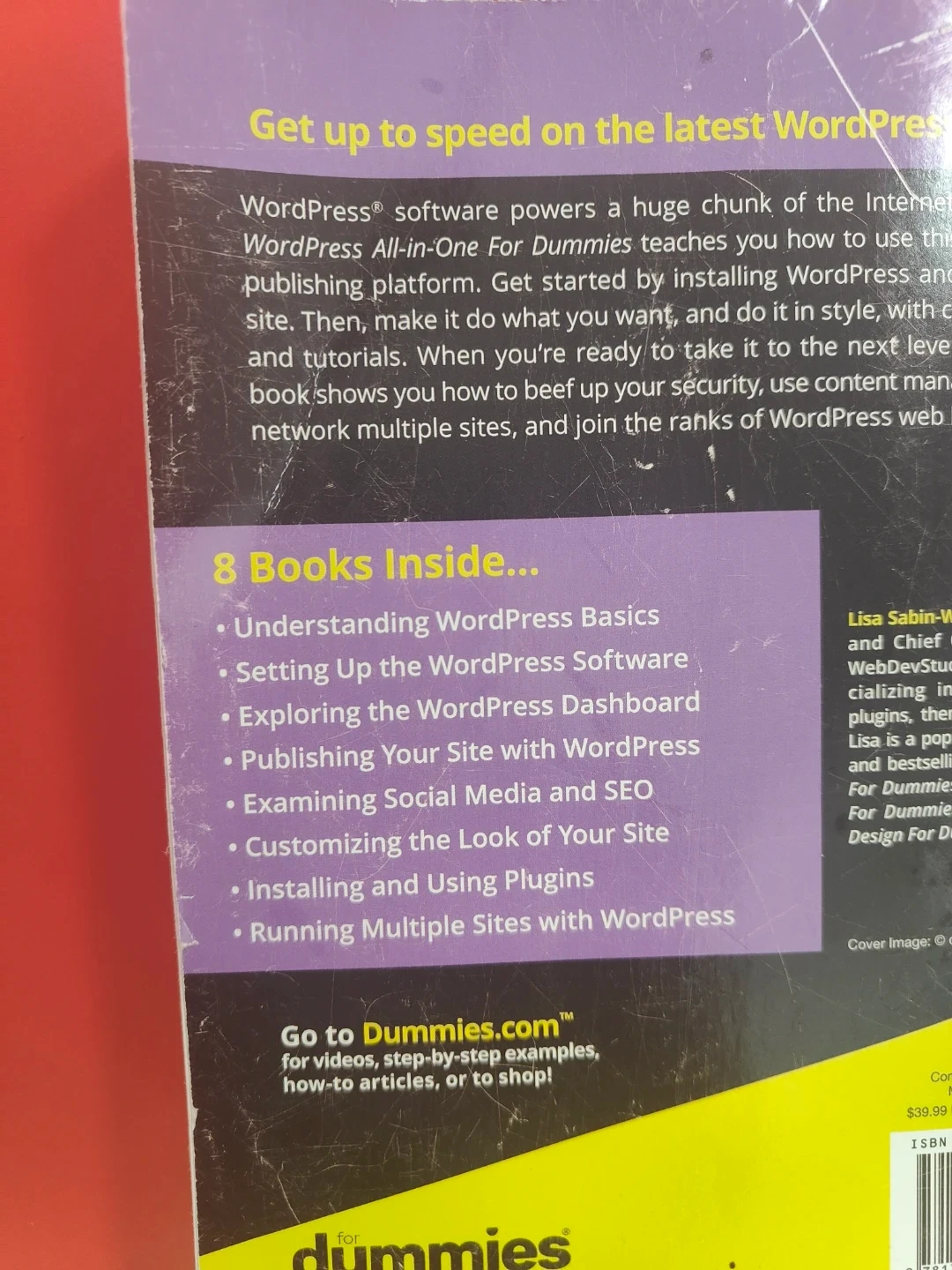 WordPress All-in-One For Dummies 5th Edition Book - photo 5