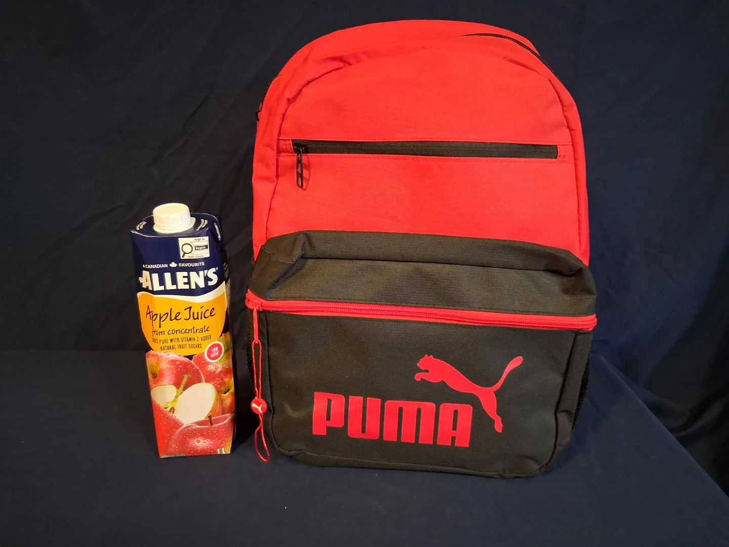Red and black Puma back pack Pack