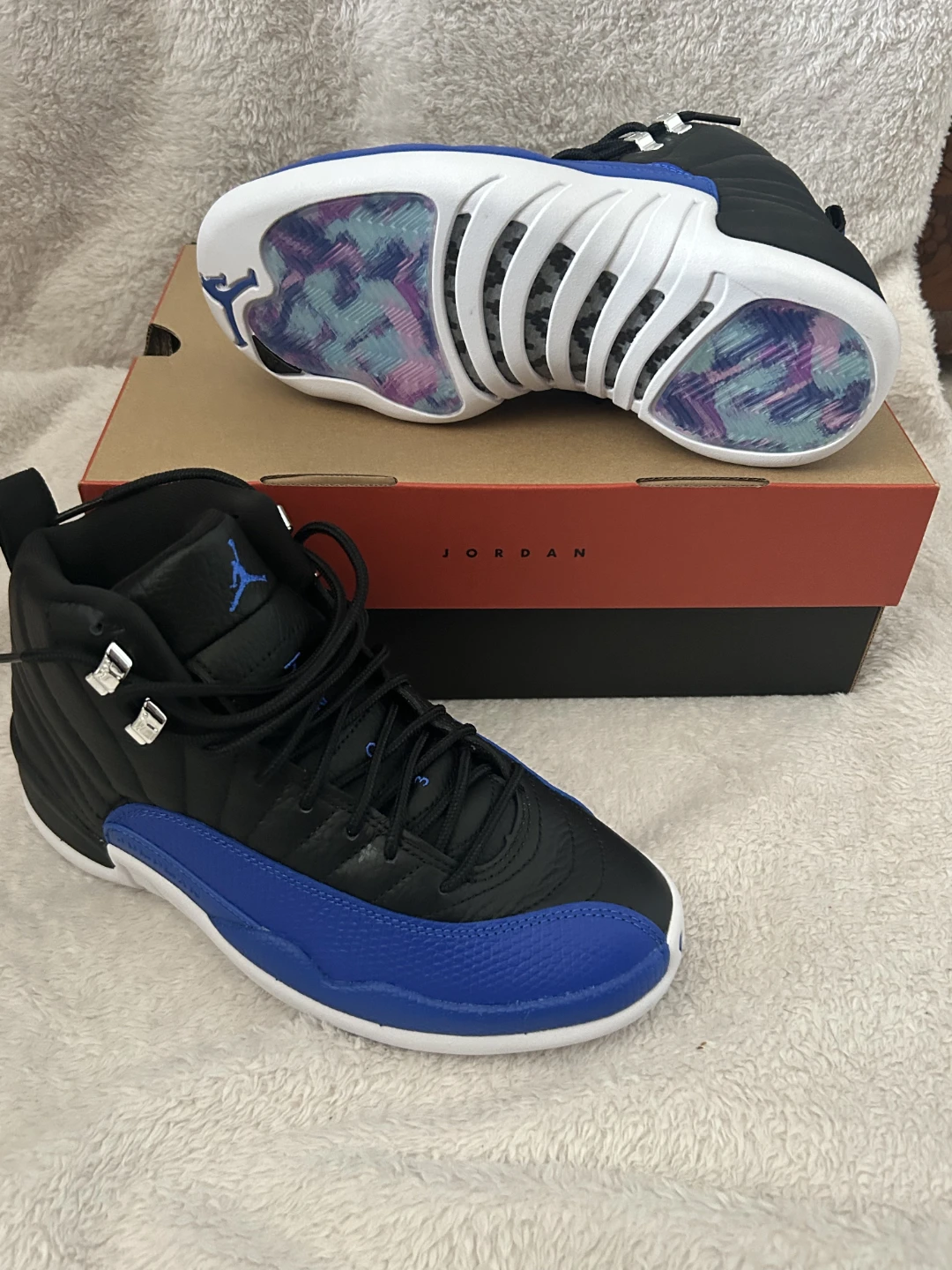 Woman's Jordan 12 "Game Royal" Sneakers