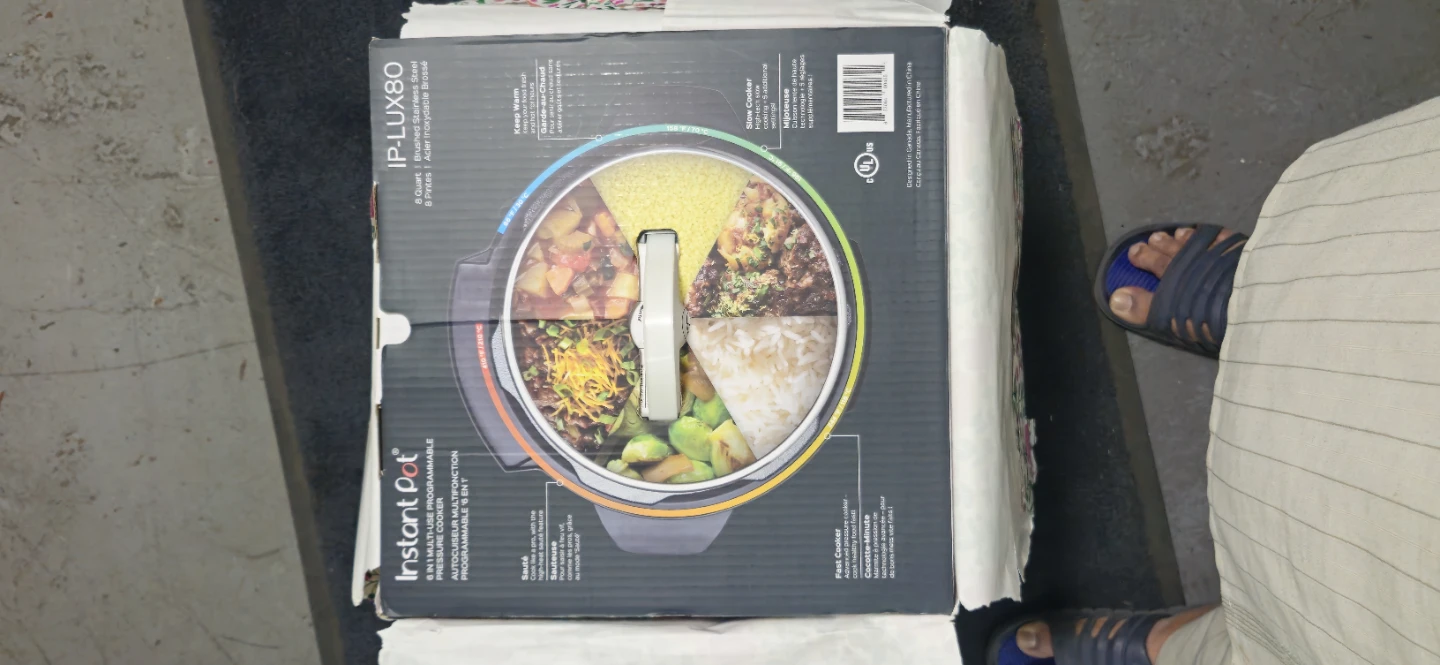 Instant Pot Duo 8 Quart 7-in-1 Multi-Use Prog