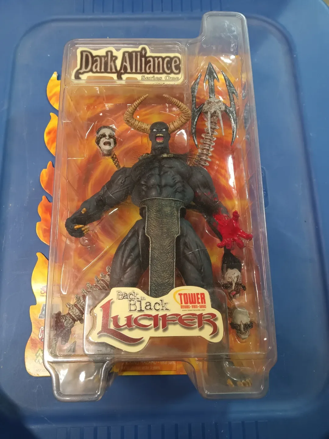 Dark Alliance Series One "Back in Black Lucifer" Action Figure