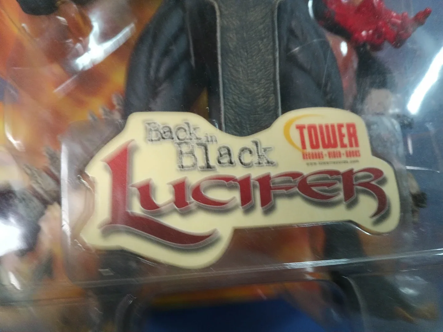 Dark Alliance Series One "Back in Black Lucifer" Action Figure - photo 2