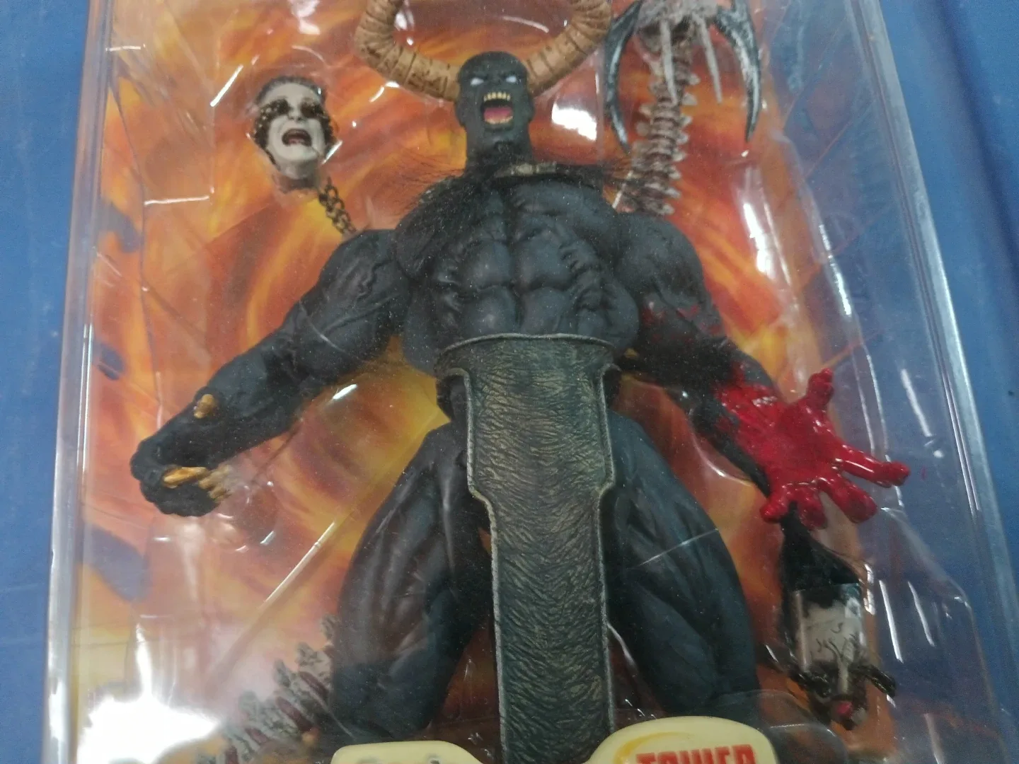 Dark Alliance Series One "Back in Black Lucifer" Action Figure - photo 4