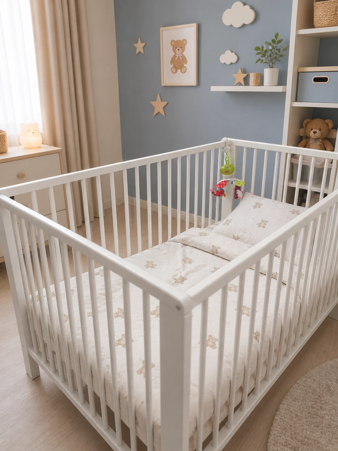 Baby Crib / GULLIVER , White 70x132 cm