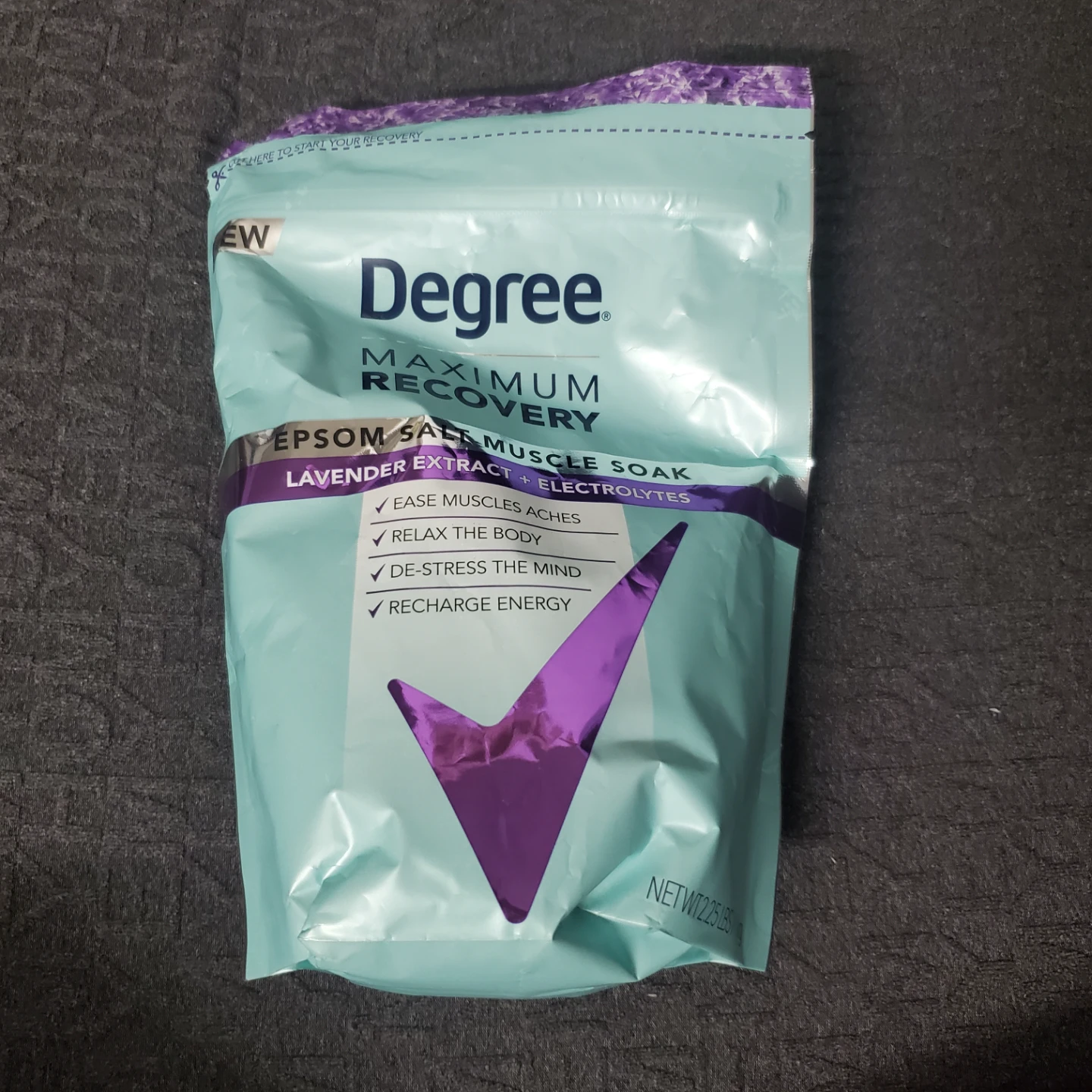 Degree Maximum Recovery Epsom Salt Muscle Soak - Lavender