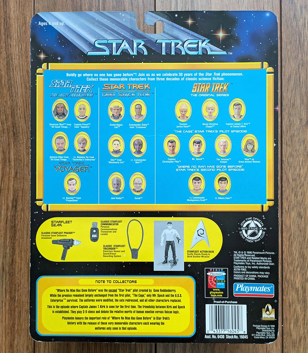 Star Trek Limited Edition Lt. Commander Montgomery Scott - NEW - photo 3