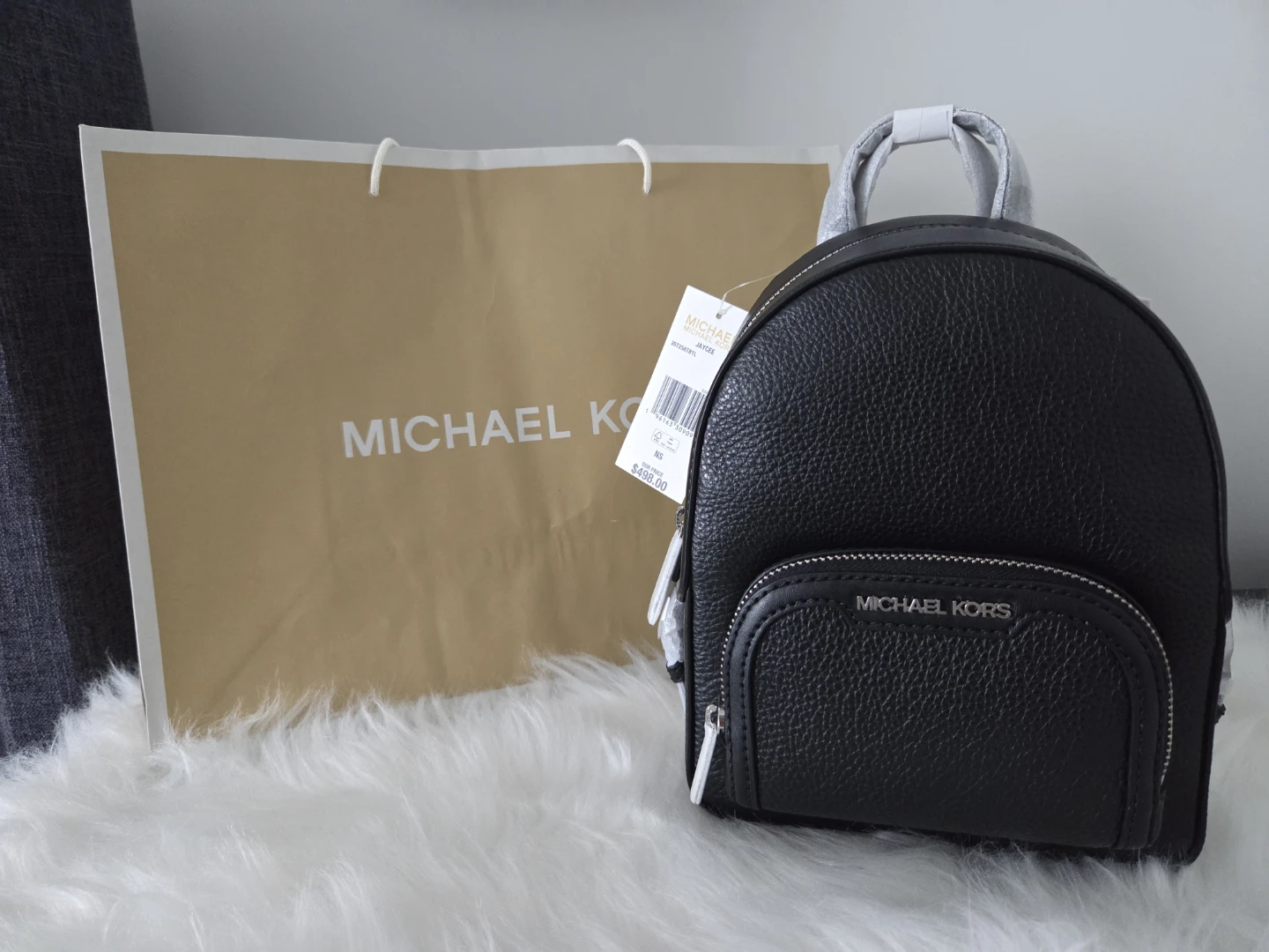 Michael Kors Mini Backpack Black BNWT