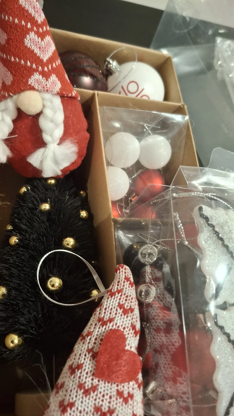 Valentine's day Shatterproof hanging tree ornament set - photo 4