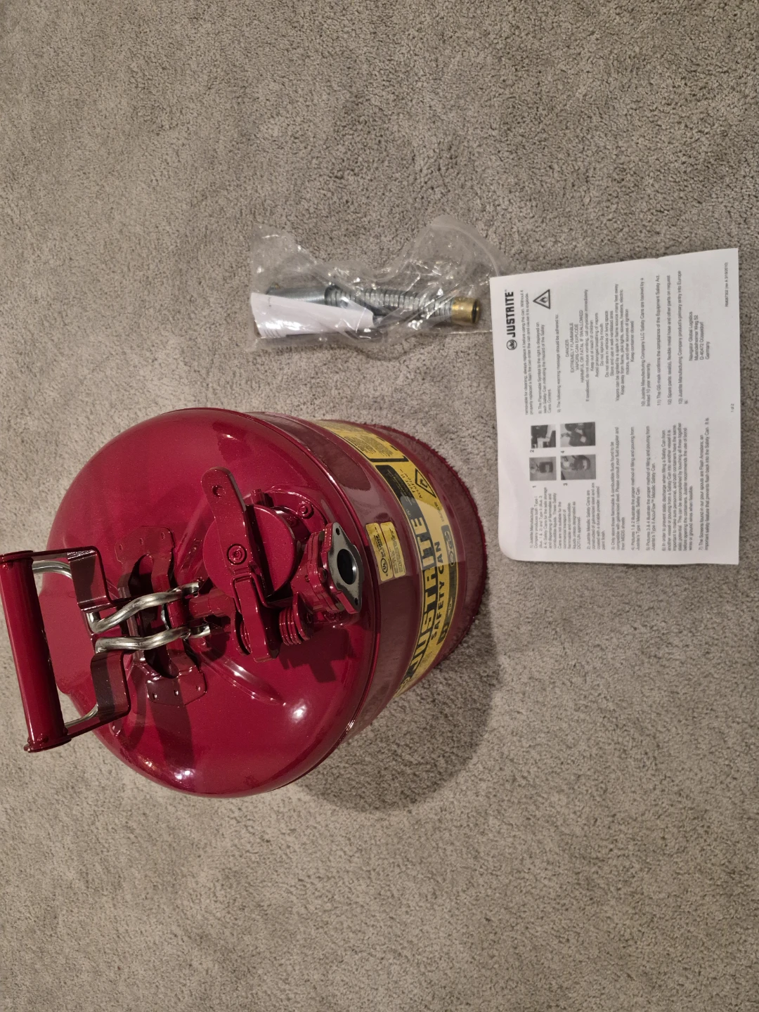 Justrite Safety Can - photo 3