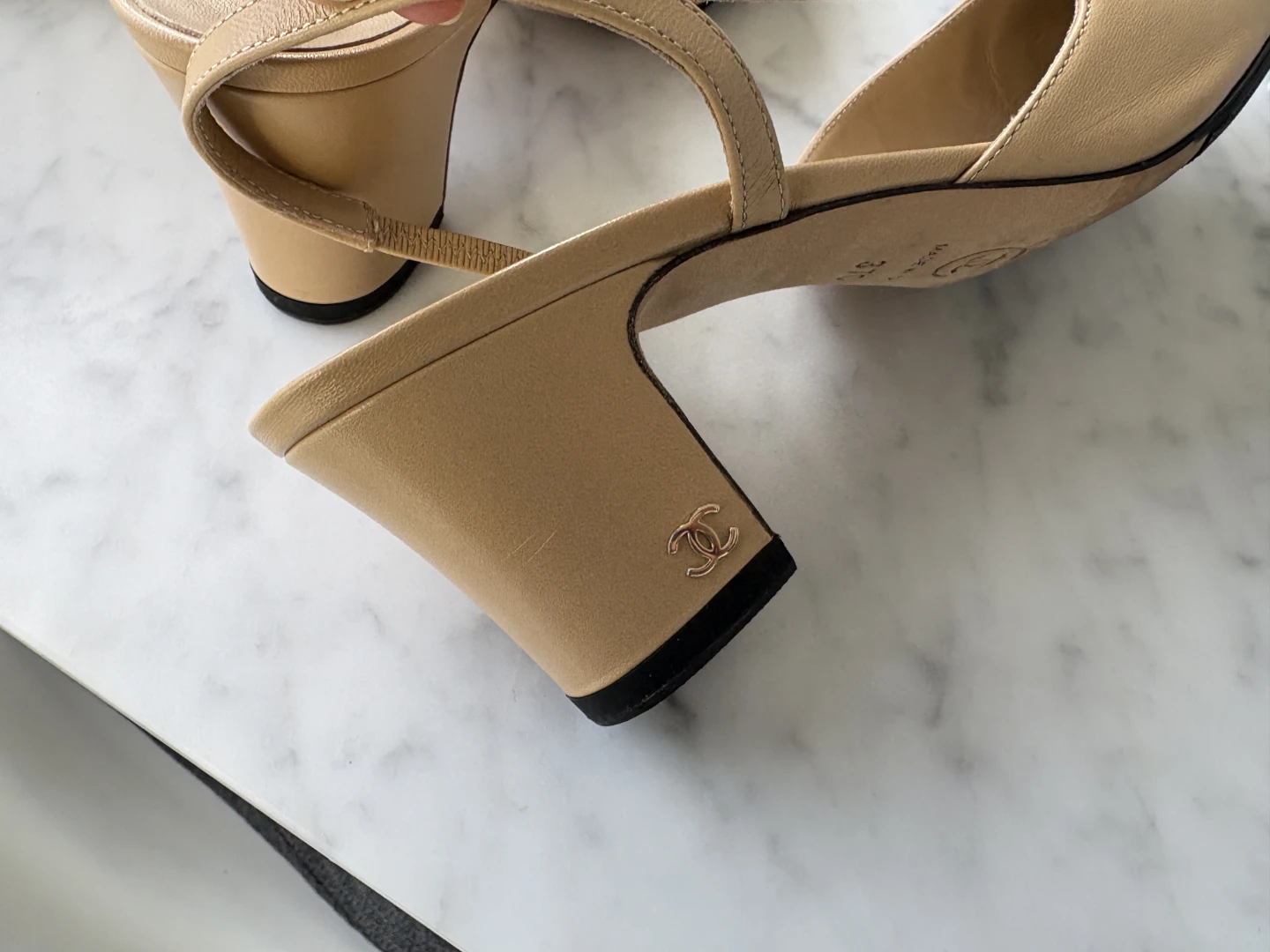 Chanel slingbacks size37 - photo 5