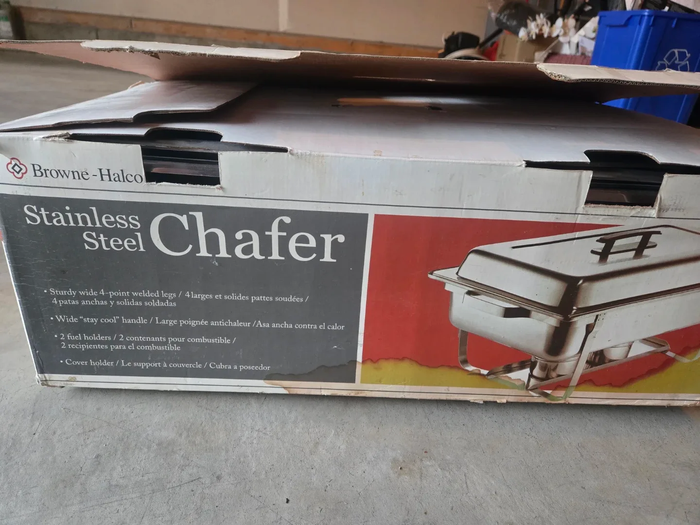 Browne-Halco Stainless Steel Chafer