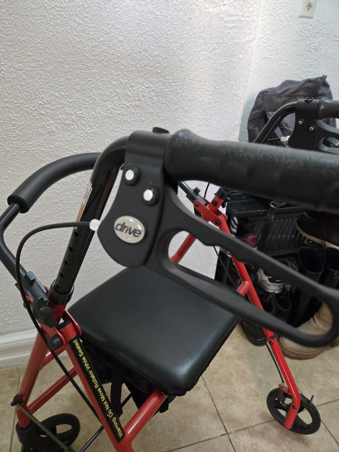 Drive Red Walker with Seat and Bag - photo 3