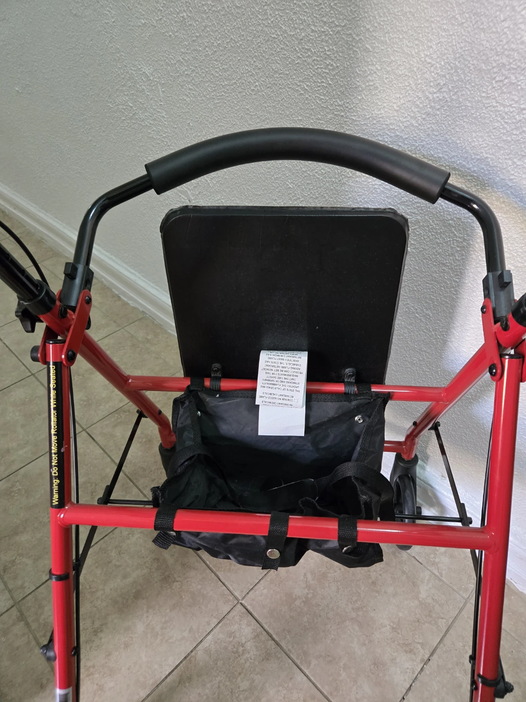 Drive Red Walker with Seat and Bag - photo 5