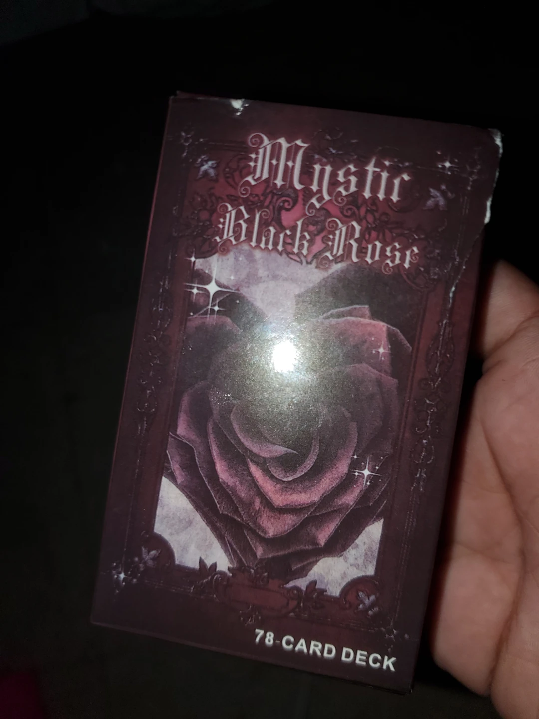 Mystic Black Rose 78-Card Deck