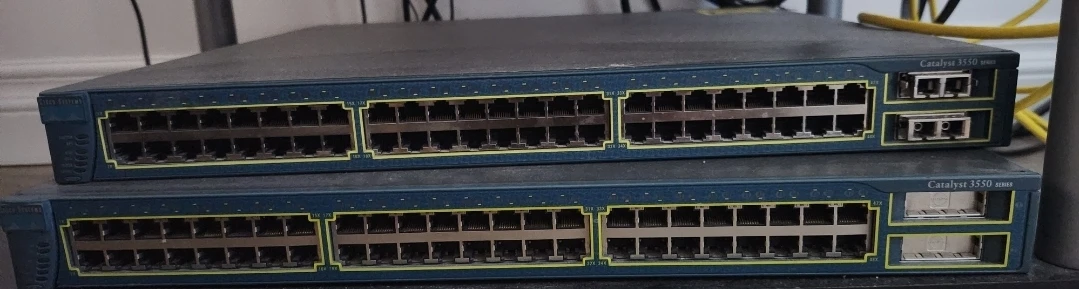 [FREE] Cisco Catalyst 3550  Network Switches