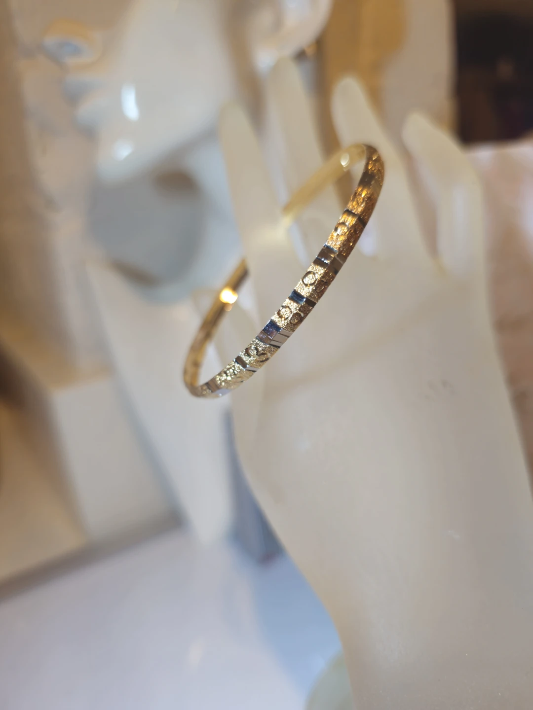 Gold Tone Bangle Bracelet - photo 2