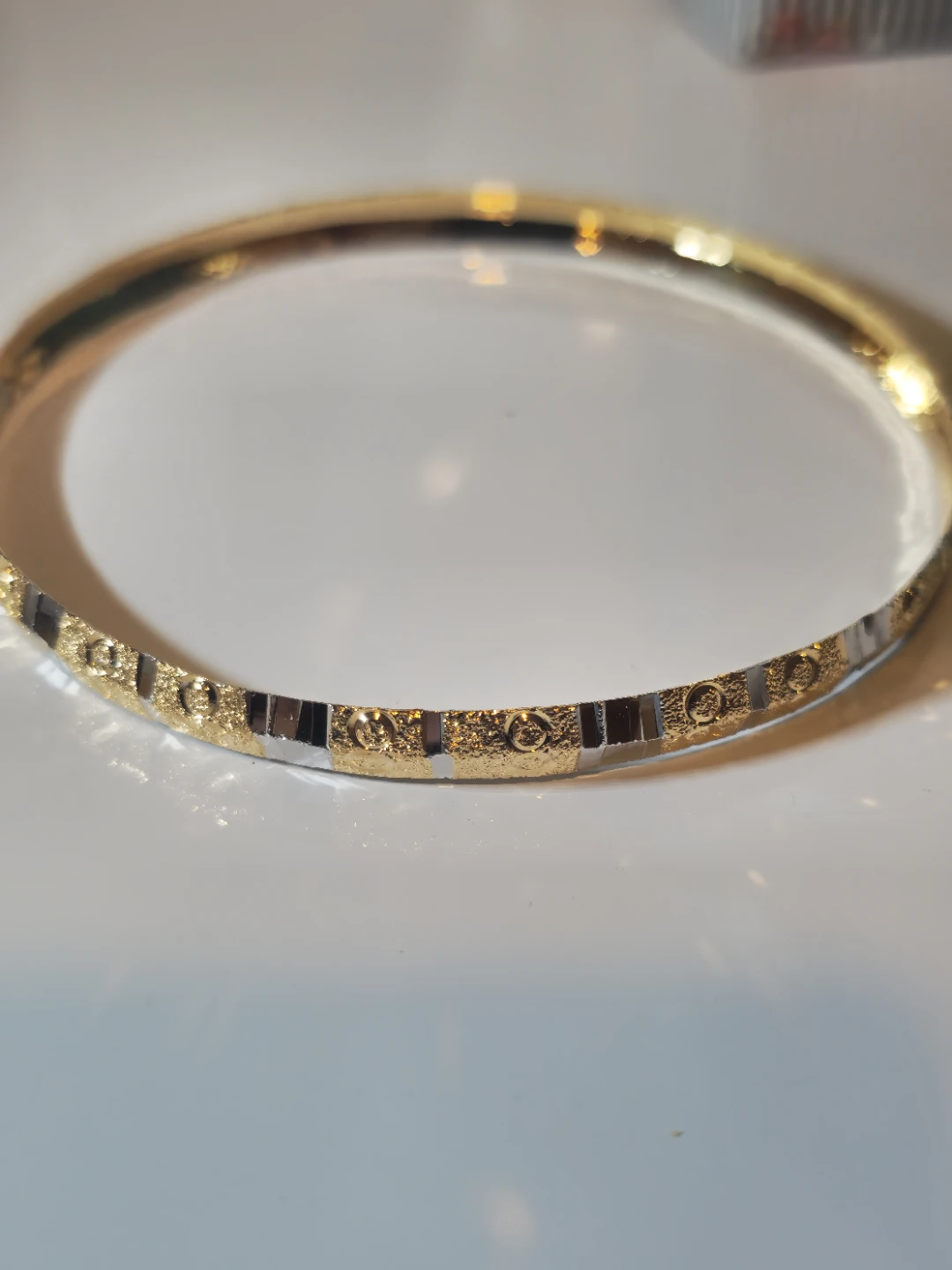 Gold Tone Bangle Bracelet - photo 4