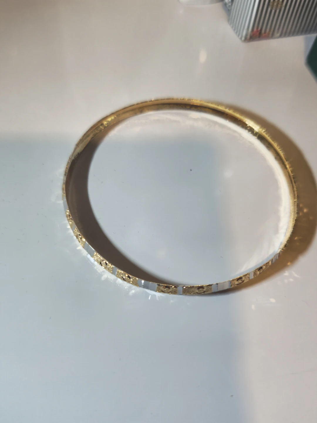 Gold Tone Bangle Bracelet - photo 5