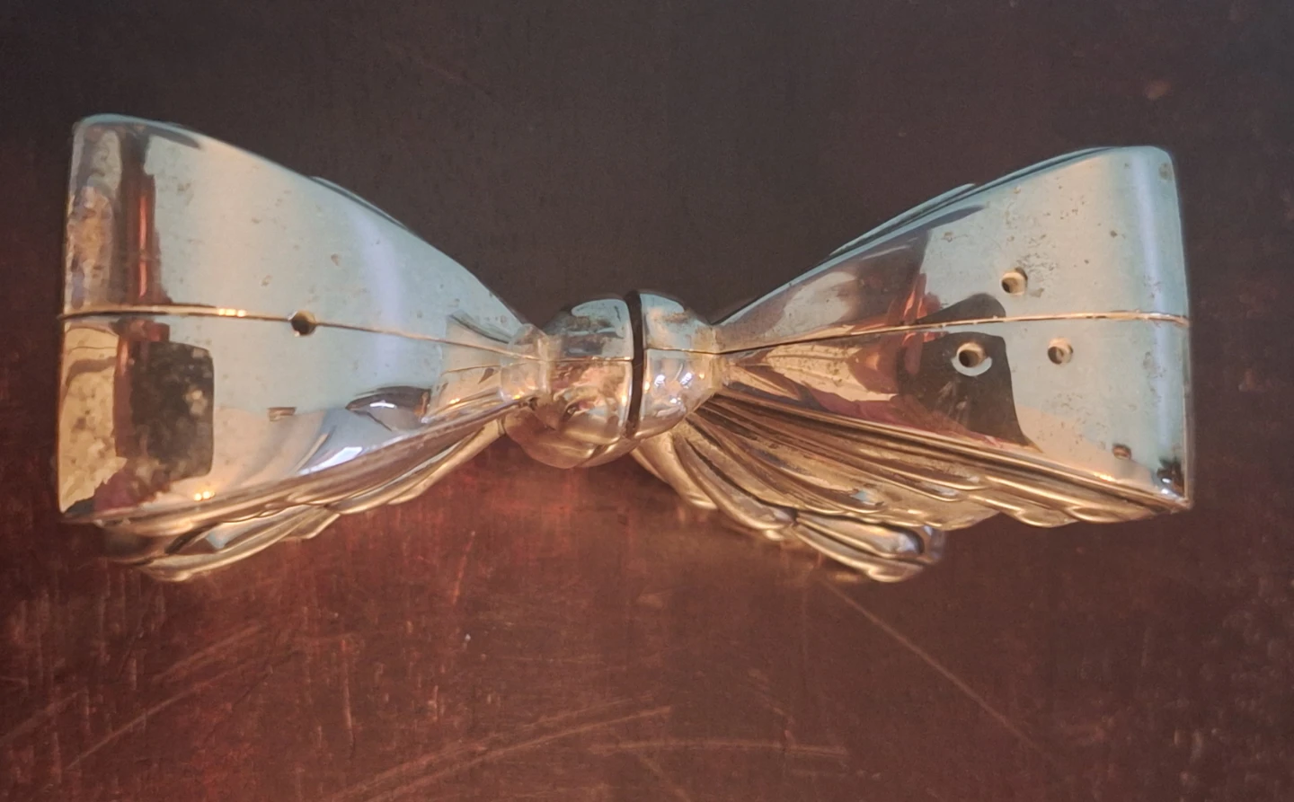 Vintage Silver Plated Butterfly salt and pepper shakers - photo 3