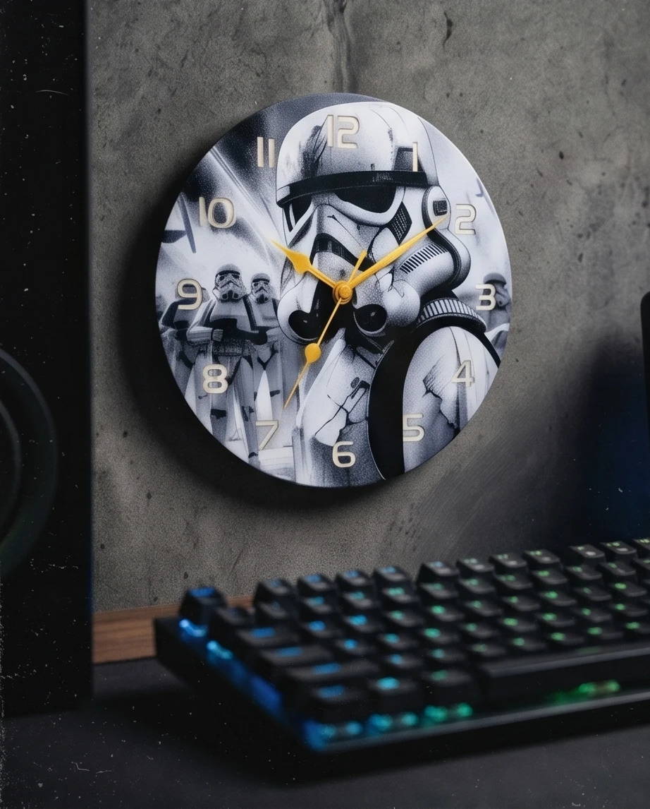 Assorted Character Themed 3d printed Wall Clocks - photo 3