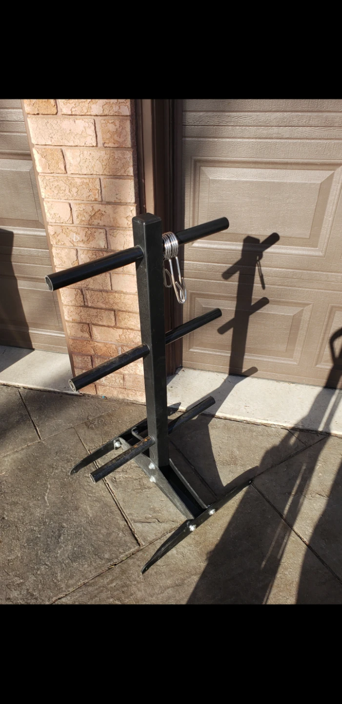 Weight Plate Tree Stand