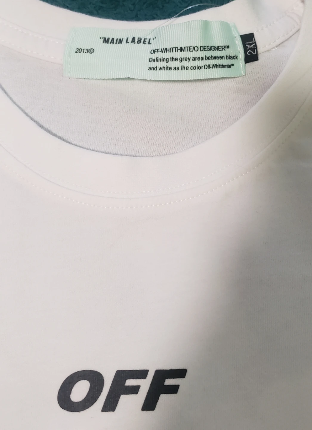 Brand new Men's Off White Shirt 2XL - photo 3