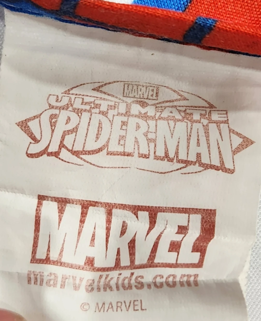 Spider man. Children's flat bedsheet for Queen or Double bed. - photo 4