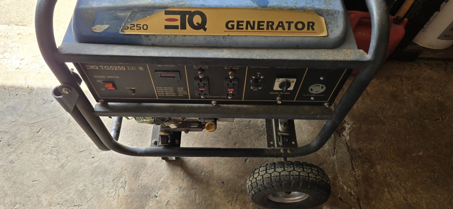 ETQ TG5250 EC Generator 5250 Watts