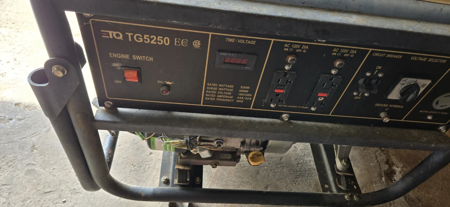 ETQ TG5250 EC Generator 5250 Watts - photo 2