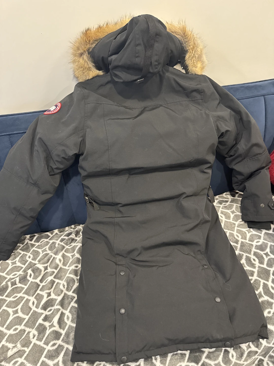 Canada Goose Black Down Parka Jacket - photo 2