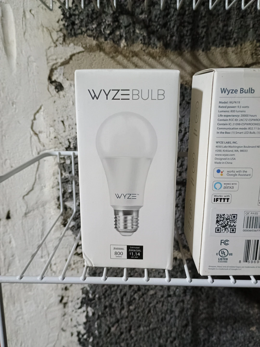 4x Wyze WiFi Smart LED Bulb