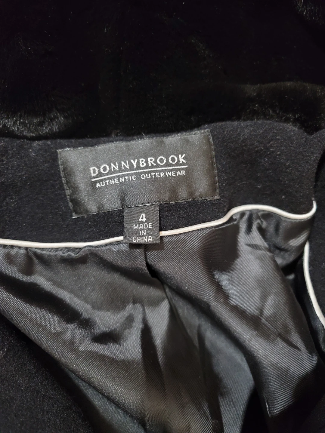 Abrigo para mujeres DONNYBROOK size 4, 100% wool/ Lana - photo 2