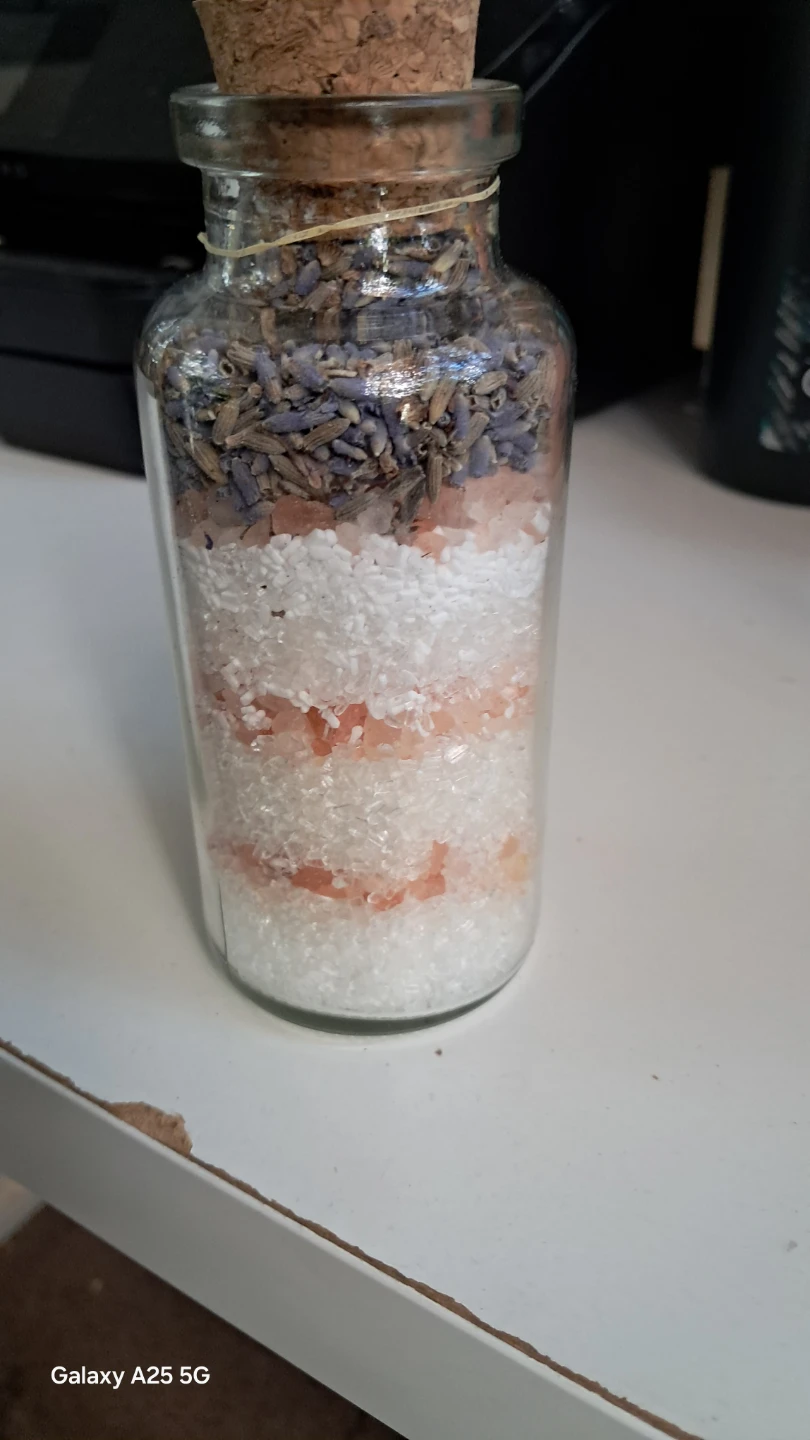 Lavender Bath Salts Jar - photo 2