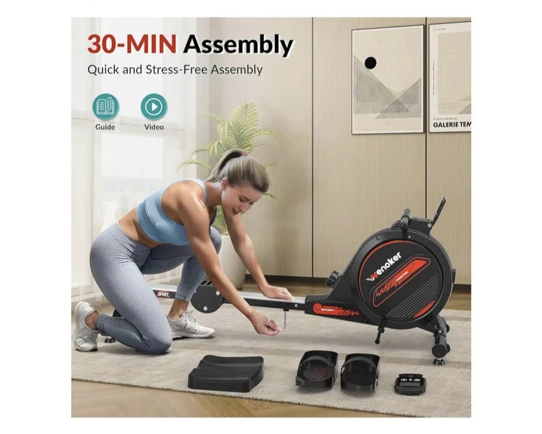 Wenoker Magnetic Rowing Machine - photo 4