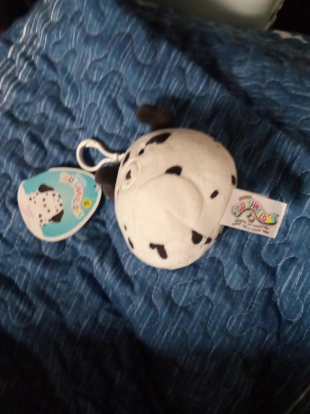Squishmallows Dalmatian Clip-On Plush - photo 2