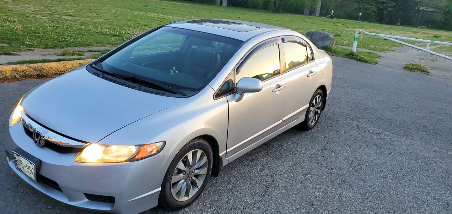 Silver Honda Civic - photo 3