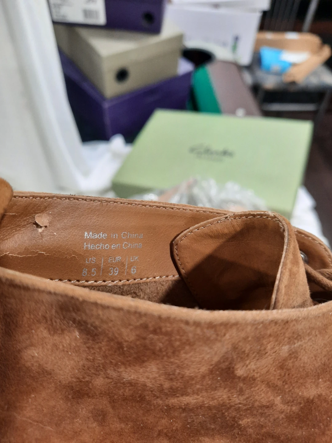 Aldo Brown Suede Lace-Up Heeled Ankle Boots - Size 8.5 - photo 3