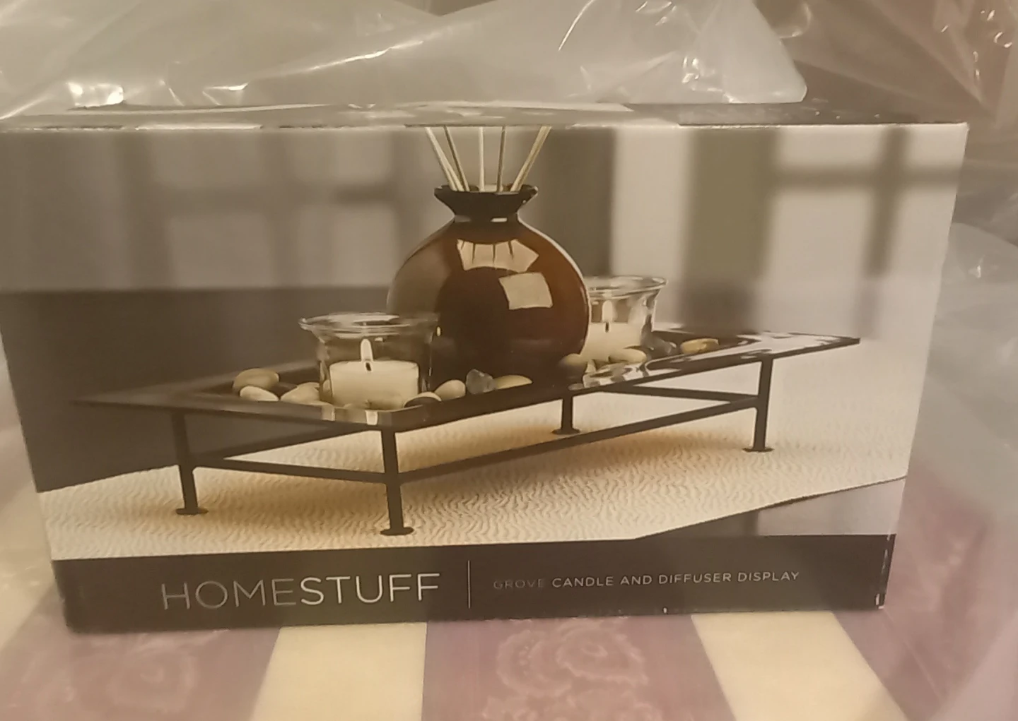 HOMESTUFF Grove Candle and Diffuser Display