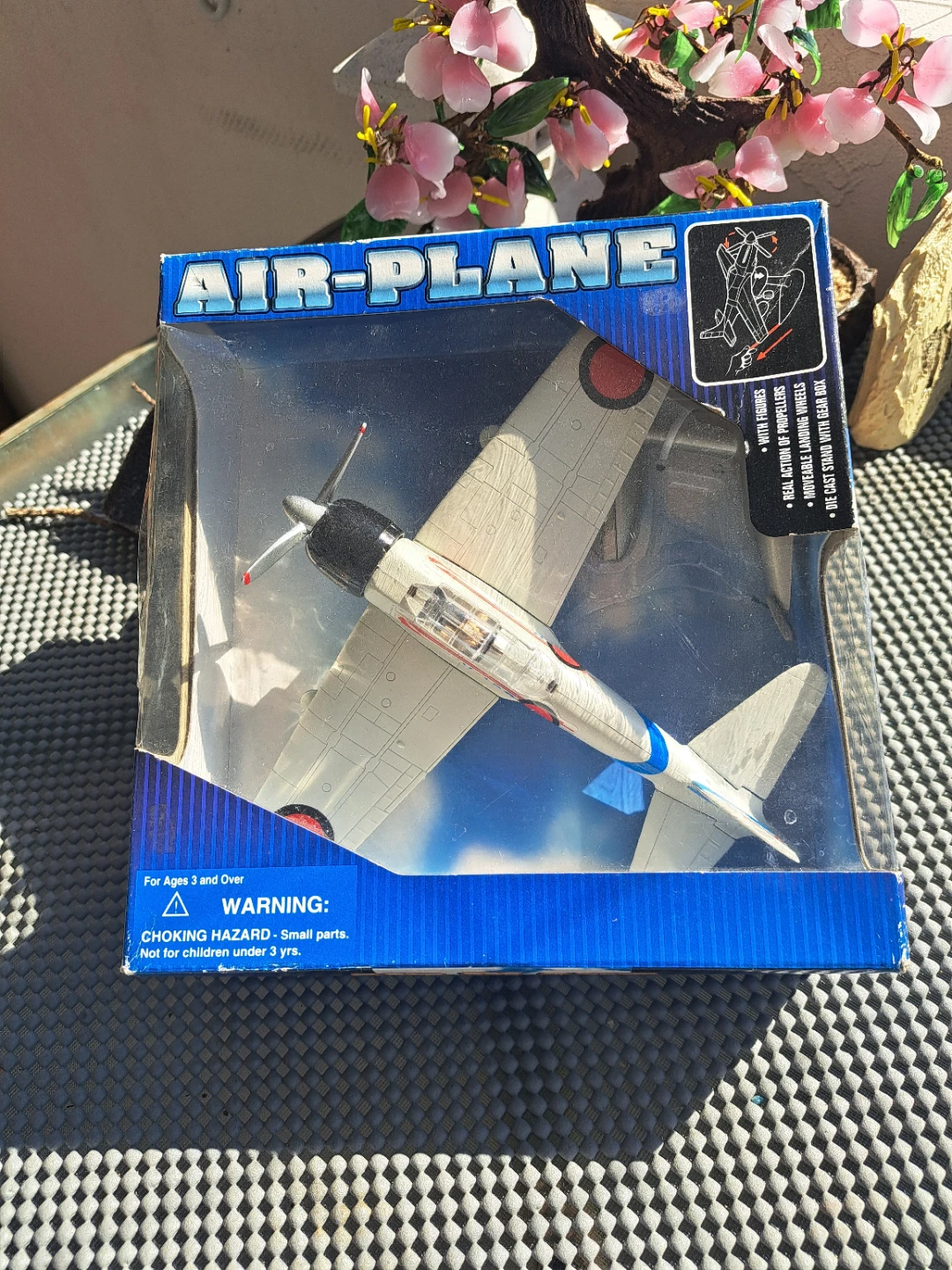 Air-Plane Die-Cast Model with Figures