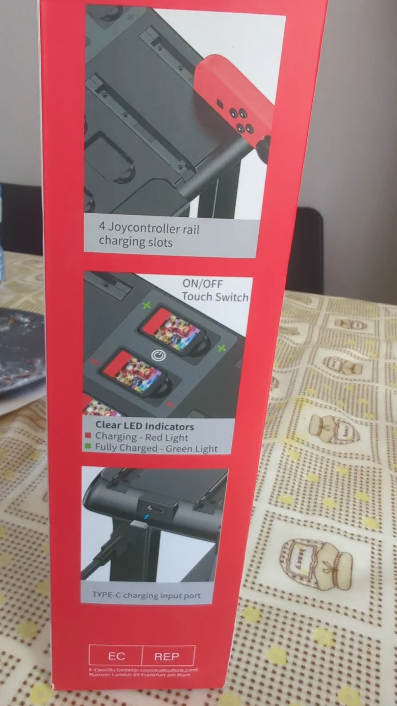 Controller Charger Stand for Nintendo Switch - photo 2