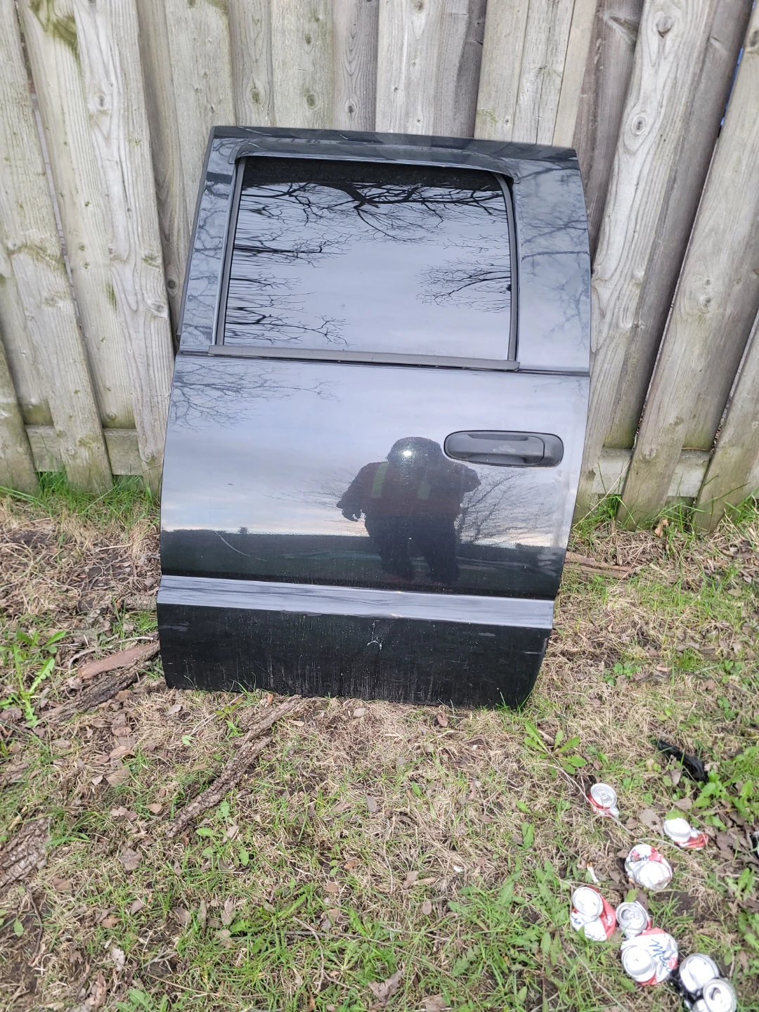 Black Truck Door for a Dodge Dakota 3rd gen - photo 3