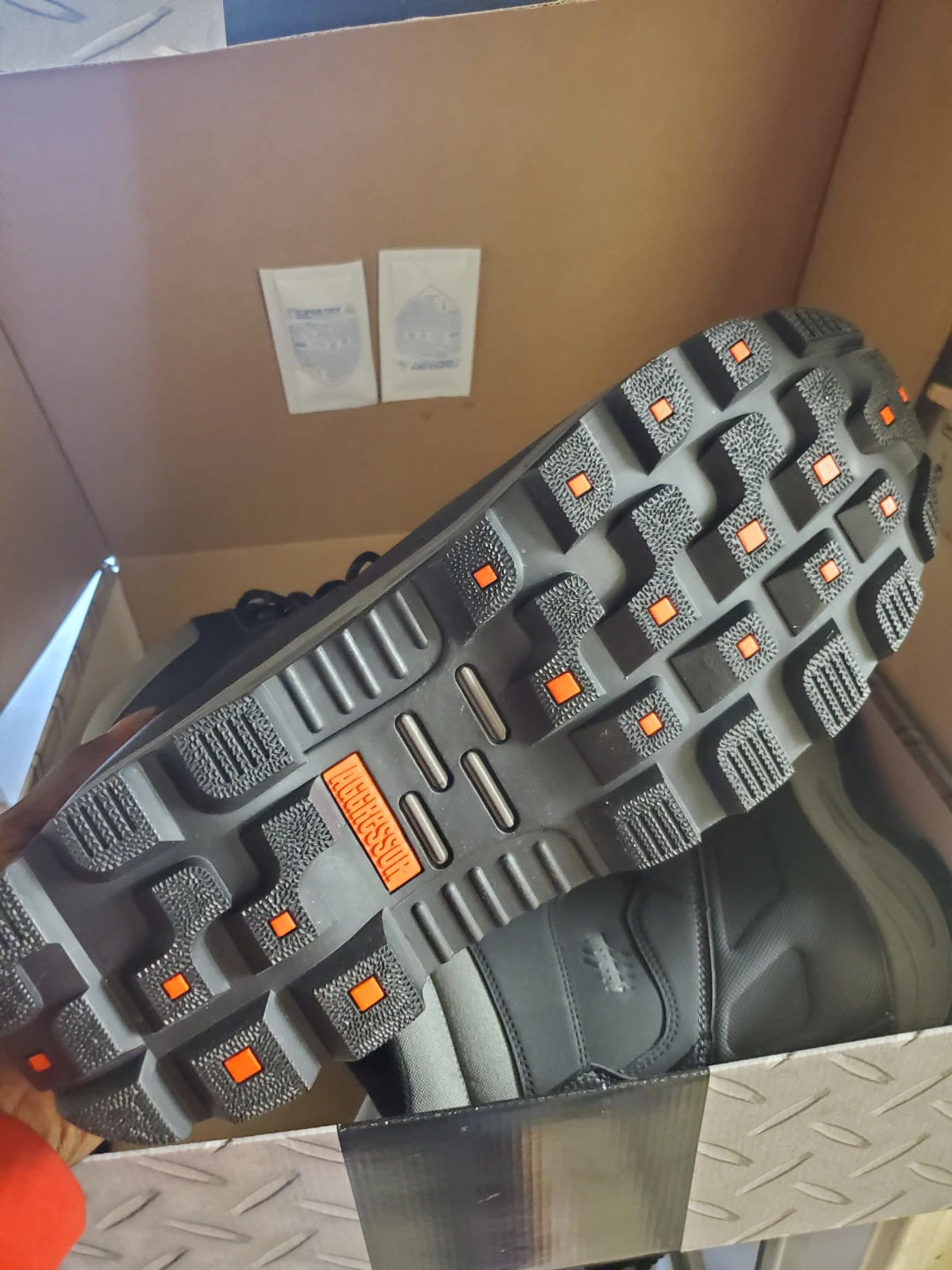 Aggressor Black Work Boots Size 14 - photo 3