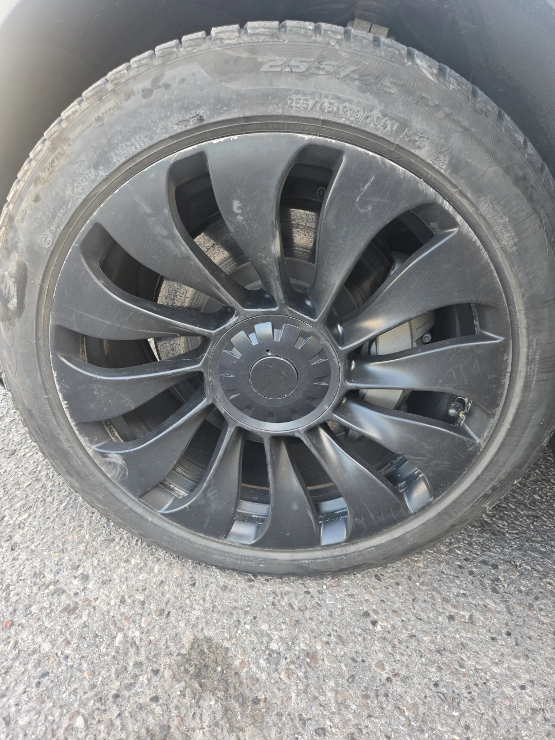 Set of 4 Tesla Model Y 19 inch Sport Wheels - photo 2