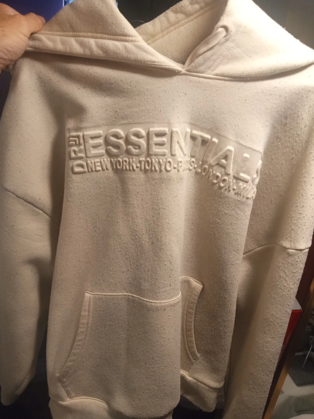 ESSENTIALS Cream Hoodie - photo 2