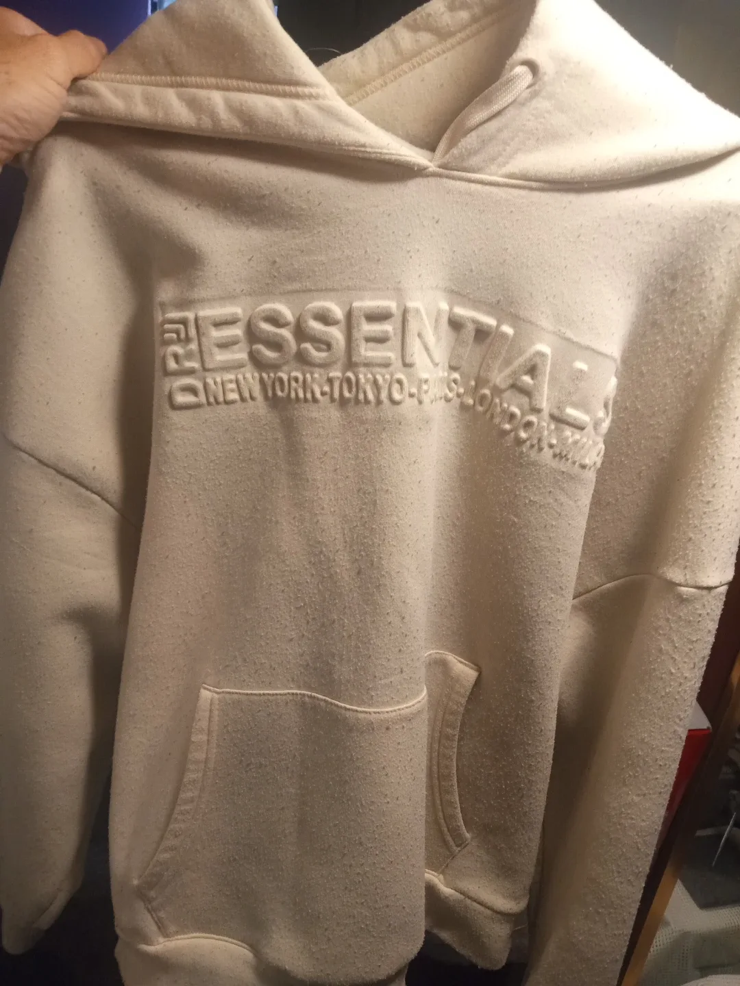ESSENTIALS Cream Hoodie - photo 2