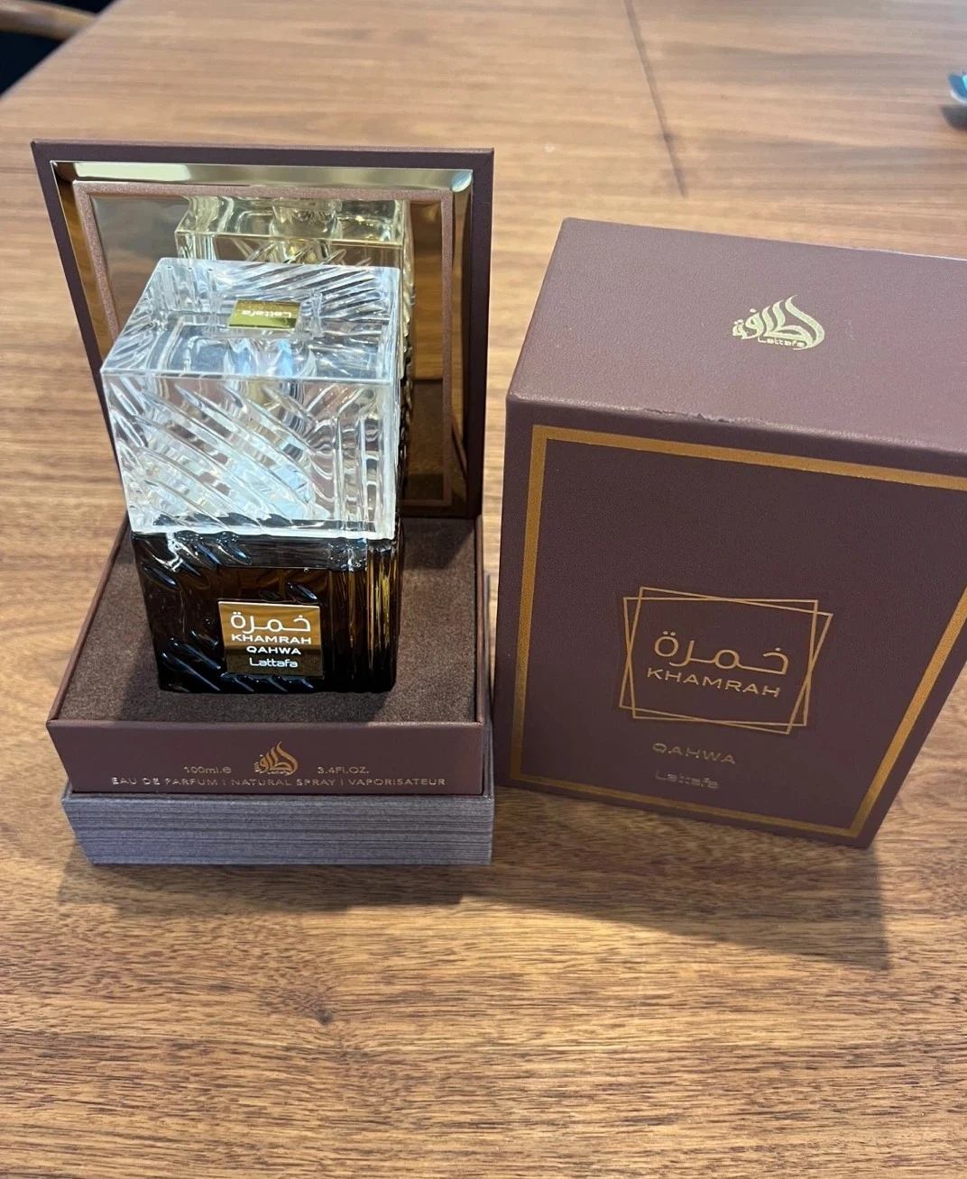 Lattafa Khamrah Qahwa Perfumes for Women and Men - photo 3