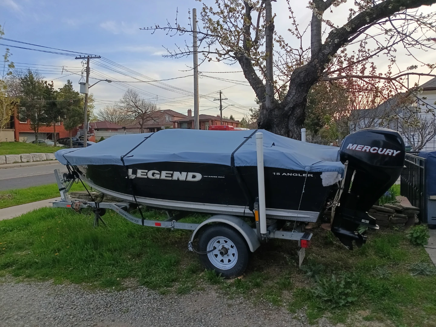 Legend 15 Angler Boat with Mercury Outboard Motor