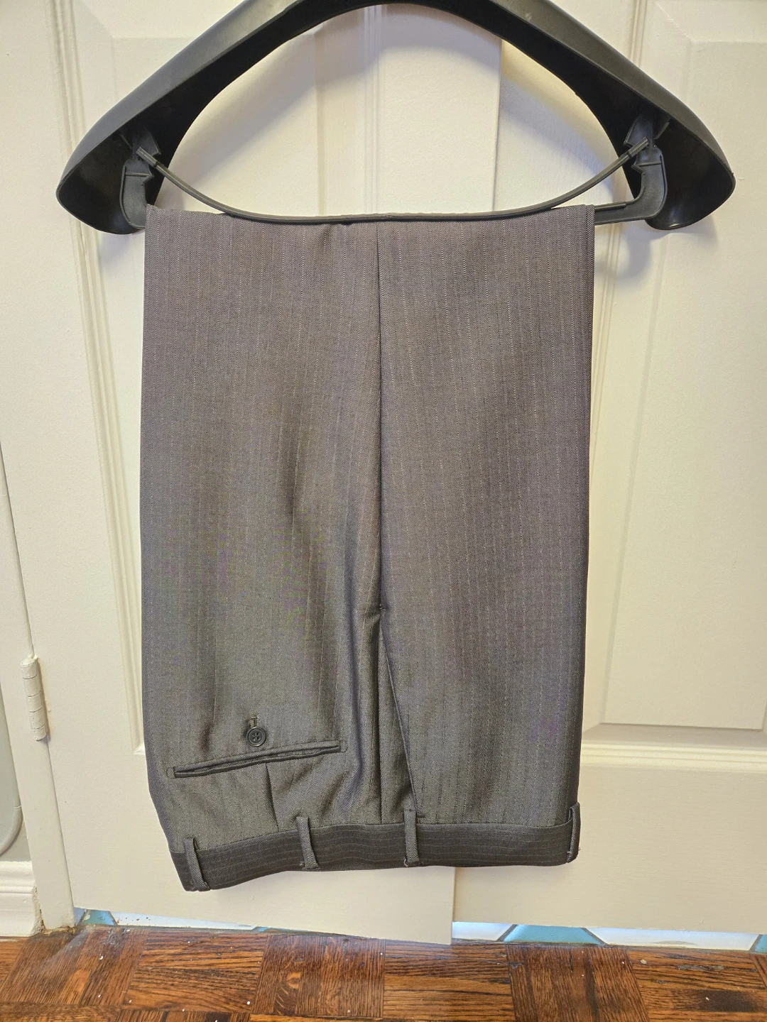 Men's Marco Donatelli Grey Pinstripe Suit - 40R - photo 2